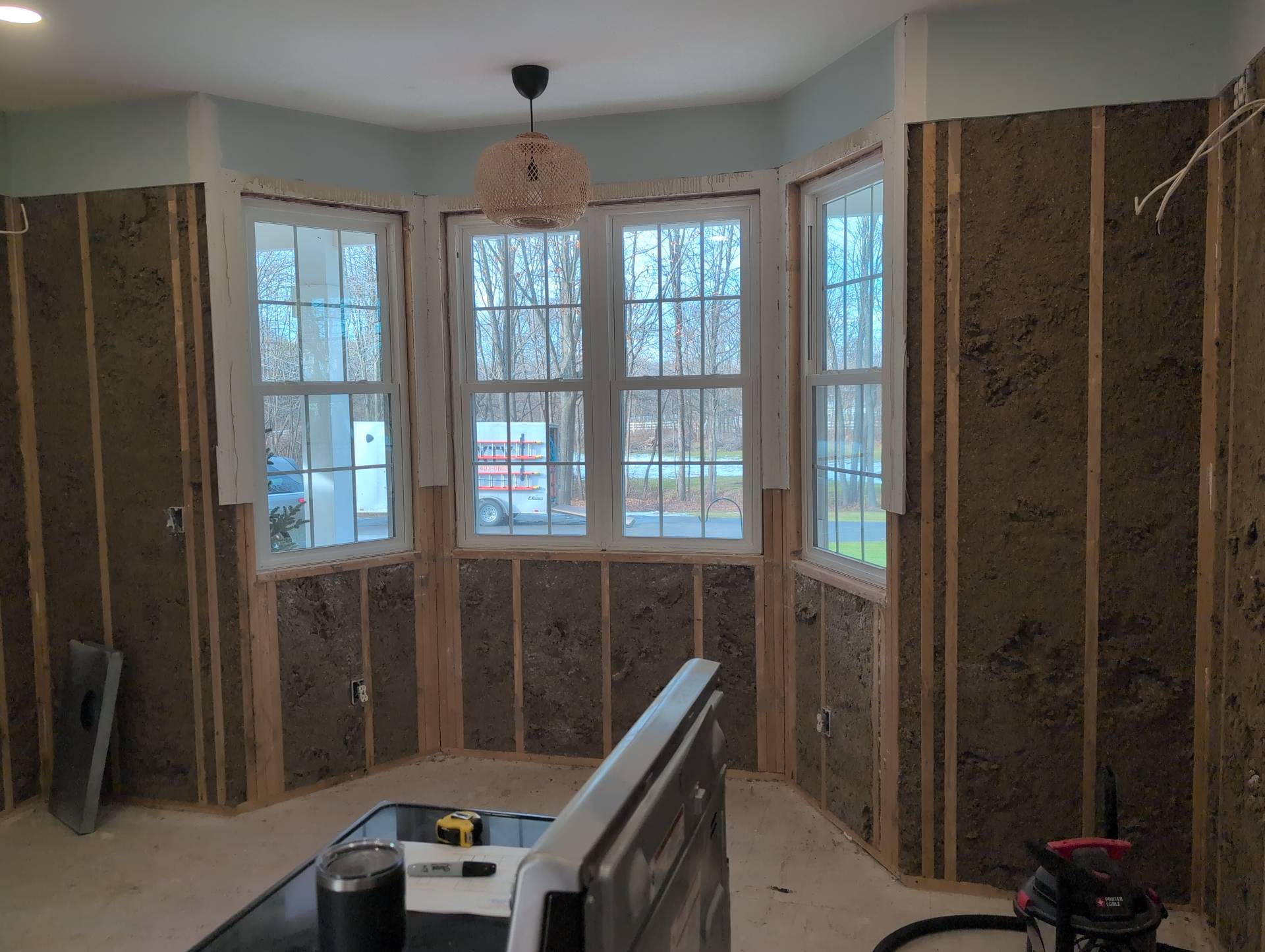 Interior window and wall renovation completed by 3Sixty Handyman
