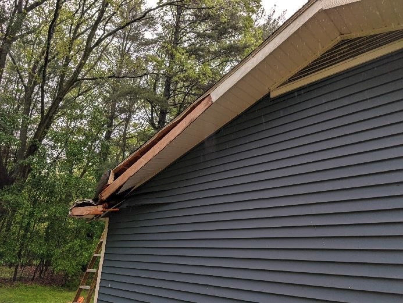 Storm Damage project in Grand Haven, MI — 3Sixty Handyman